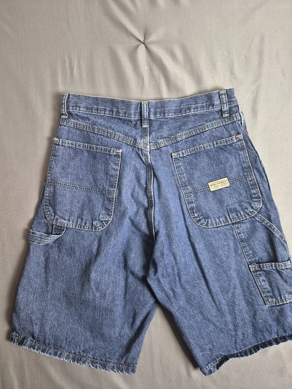 Men's Denim Carpenter Shorts - Blue